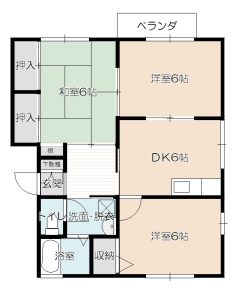 アパート 福山市日吉台１丁目8-2