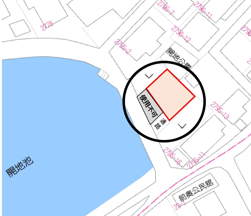 山手町開地池貸土地