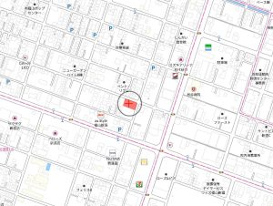 貸土地 福山市新涯町1丁目426番、他2筆